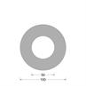 Cilindrische fender - 0100x0050mm