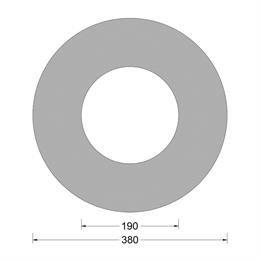 Cilindrische fender - 0380x0190mm