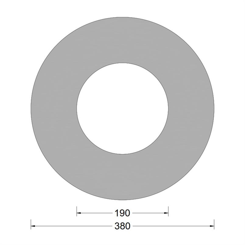 Cilindrische fender - 0380x0190mm