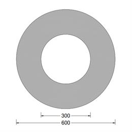 Cilindrische fender - 0600x0300mm