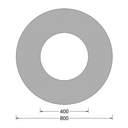 Cilindrische fender - 0800x0400mm