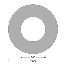 Cilindrische fender - 1000x0500mm