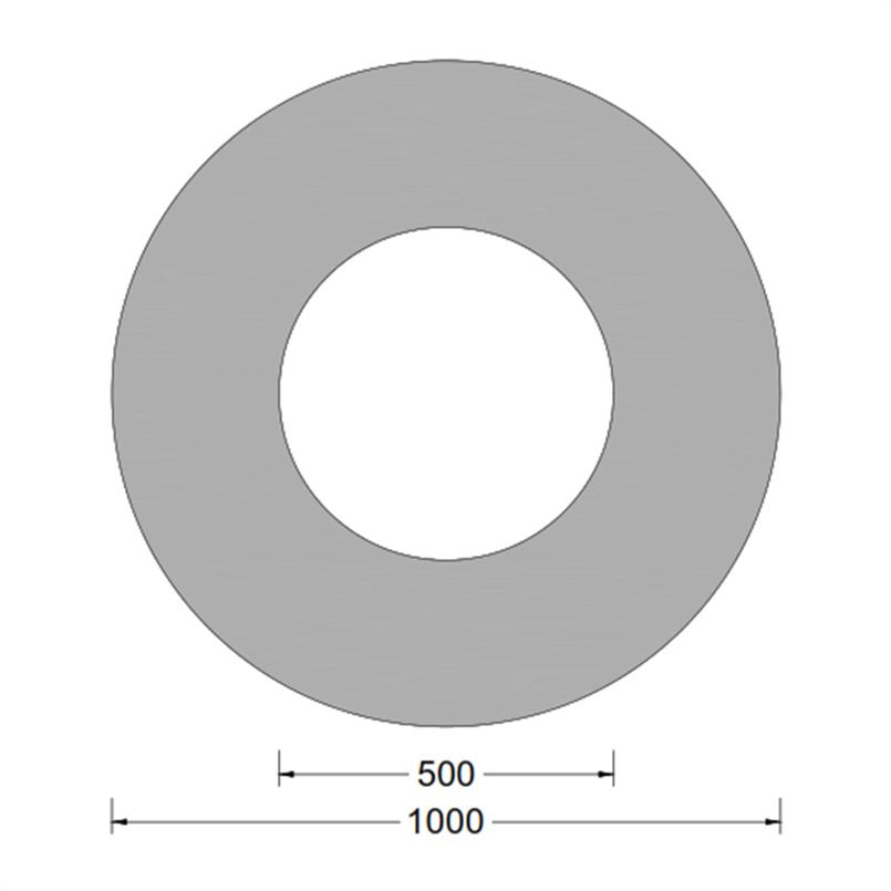 Cilindrische fender - 1000x0500mm