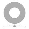 Cilindrische fender - 1000x0500mm