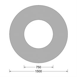 Cilindrische fender - 1600x0800mm
