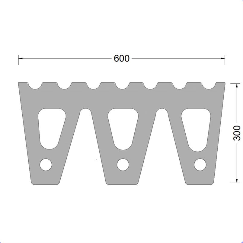 M-Fender - 600x300mm