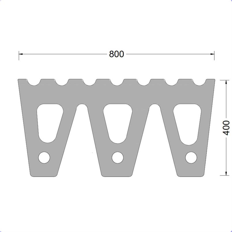 M-Fender - 800x400mm