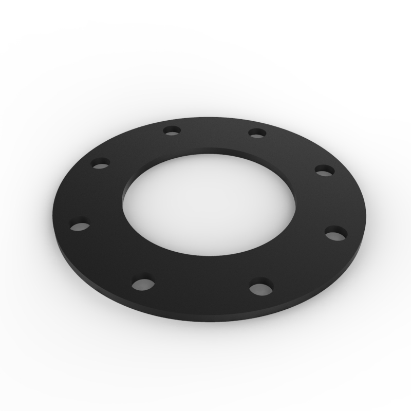 Rubber Flenspakkingen SBR FF ANSI Maten